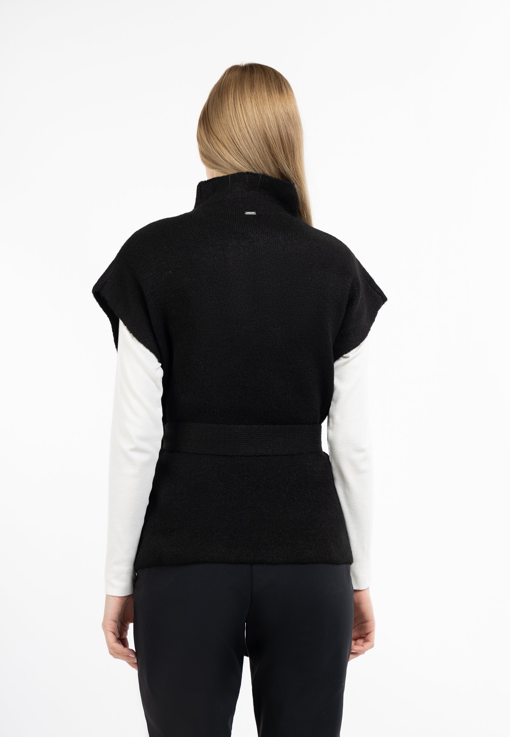 DreiMaster Klassik Damen-Strickponcho