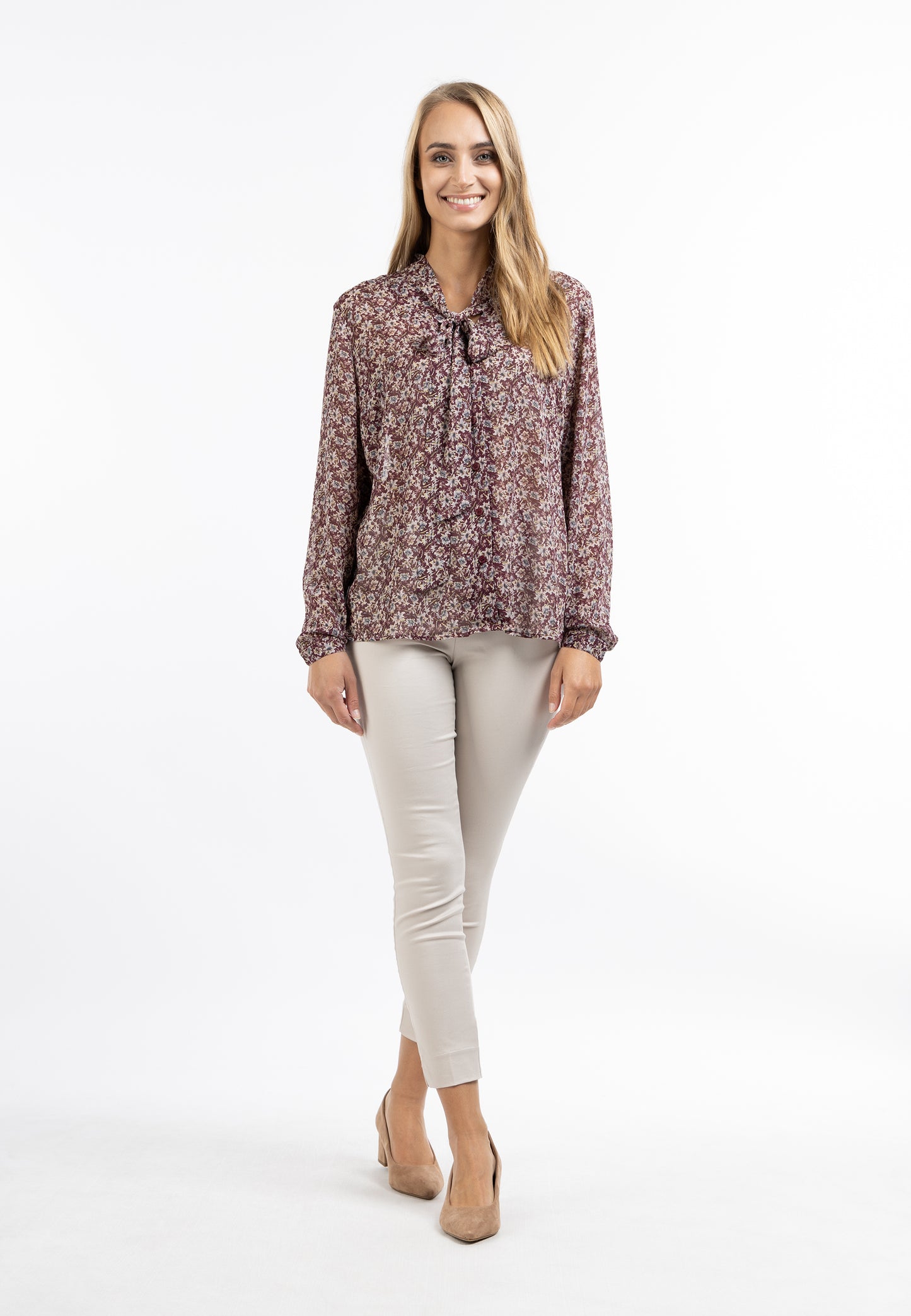 Albee Women's Long Sleeve Blouse