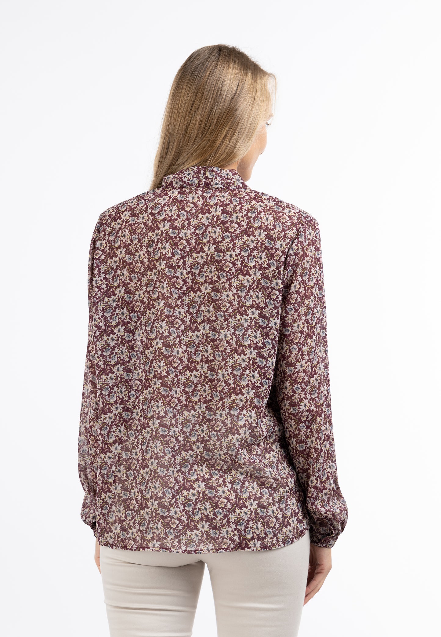 Albee Women's Long Sleeve Blouse
