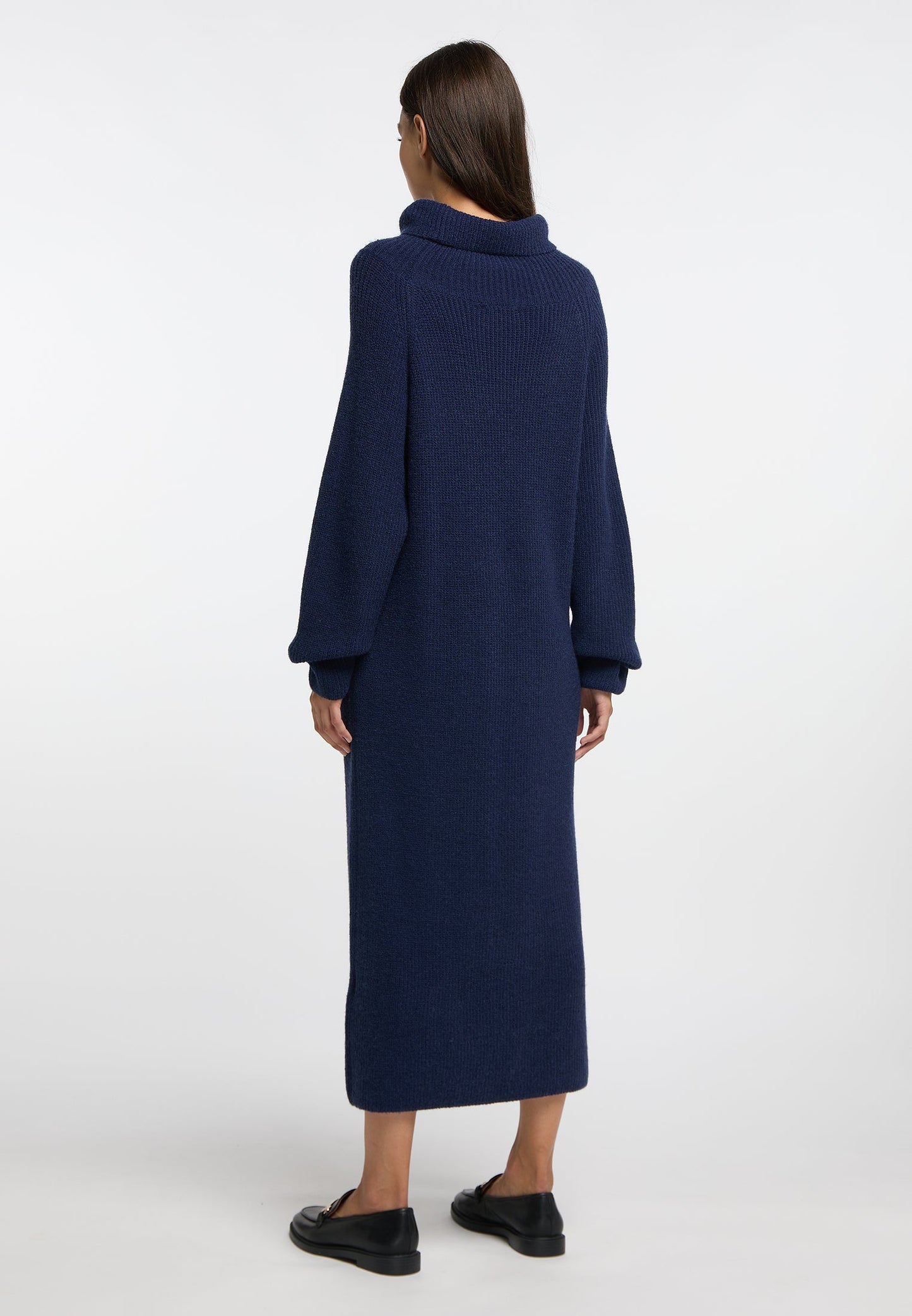 Risa Women's Knit Long Sleeve Midi Dress