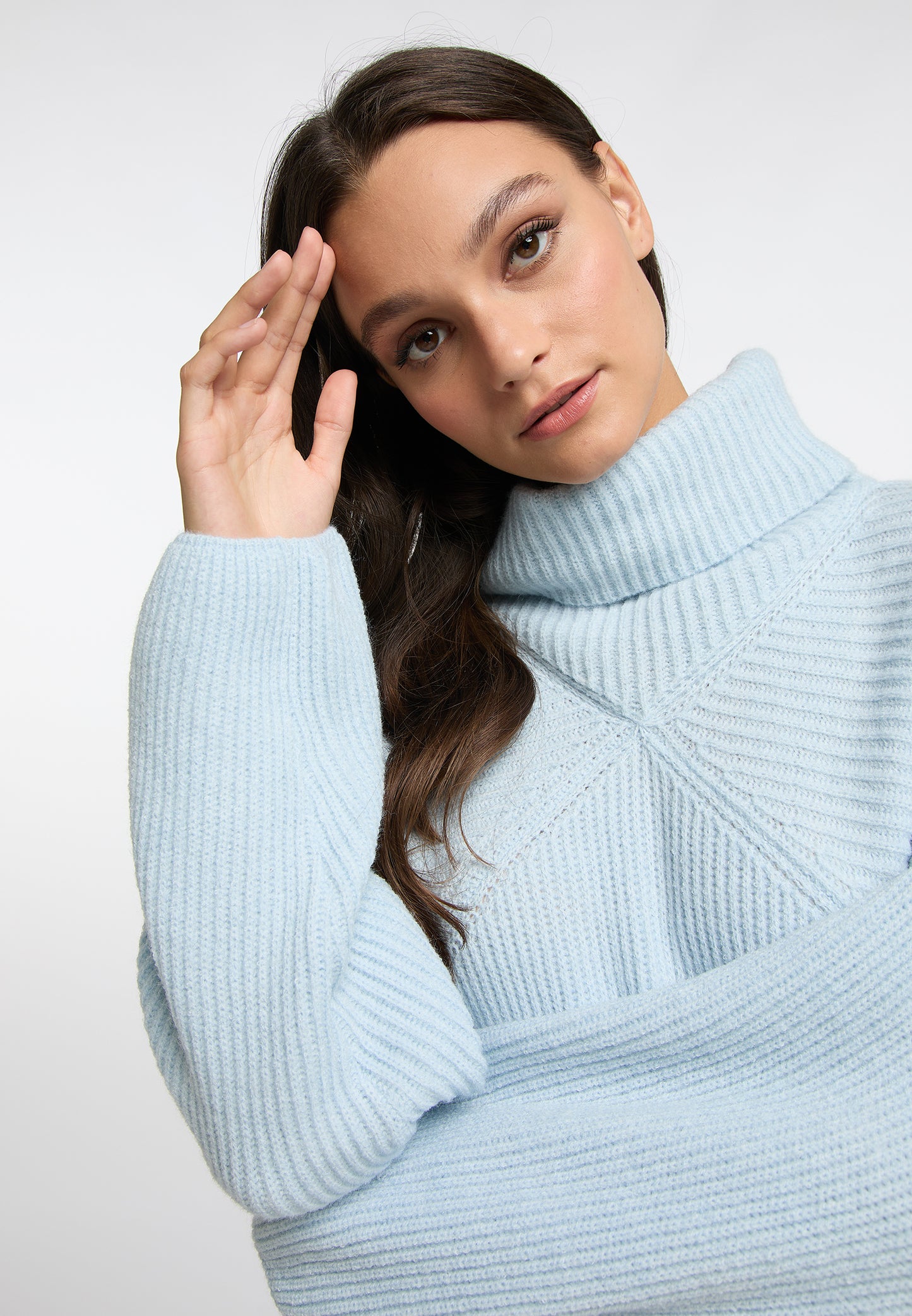 RISA Women's Knit Turtleneck Sweater