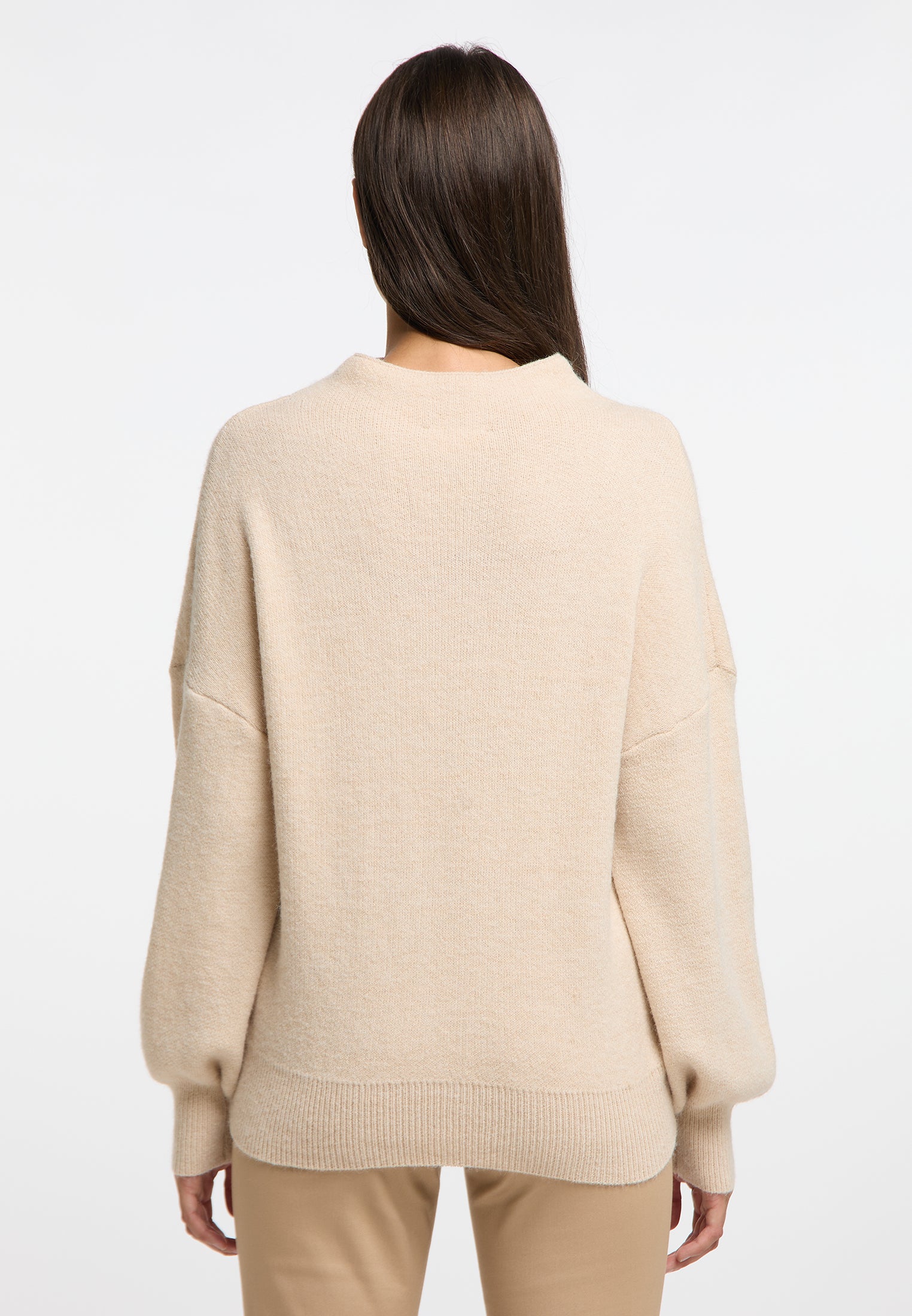 RISA Sweter damski oversize dzianina