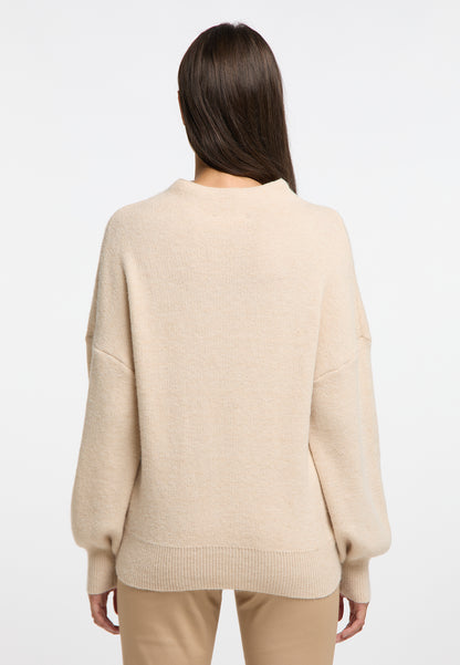 RISA Sweter damski oversize dzianina