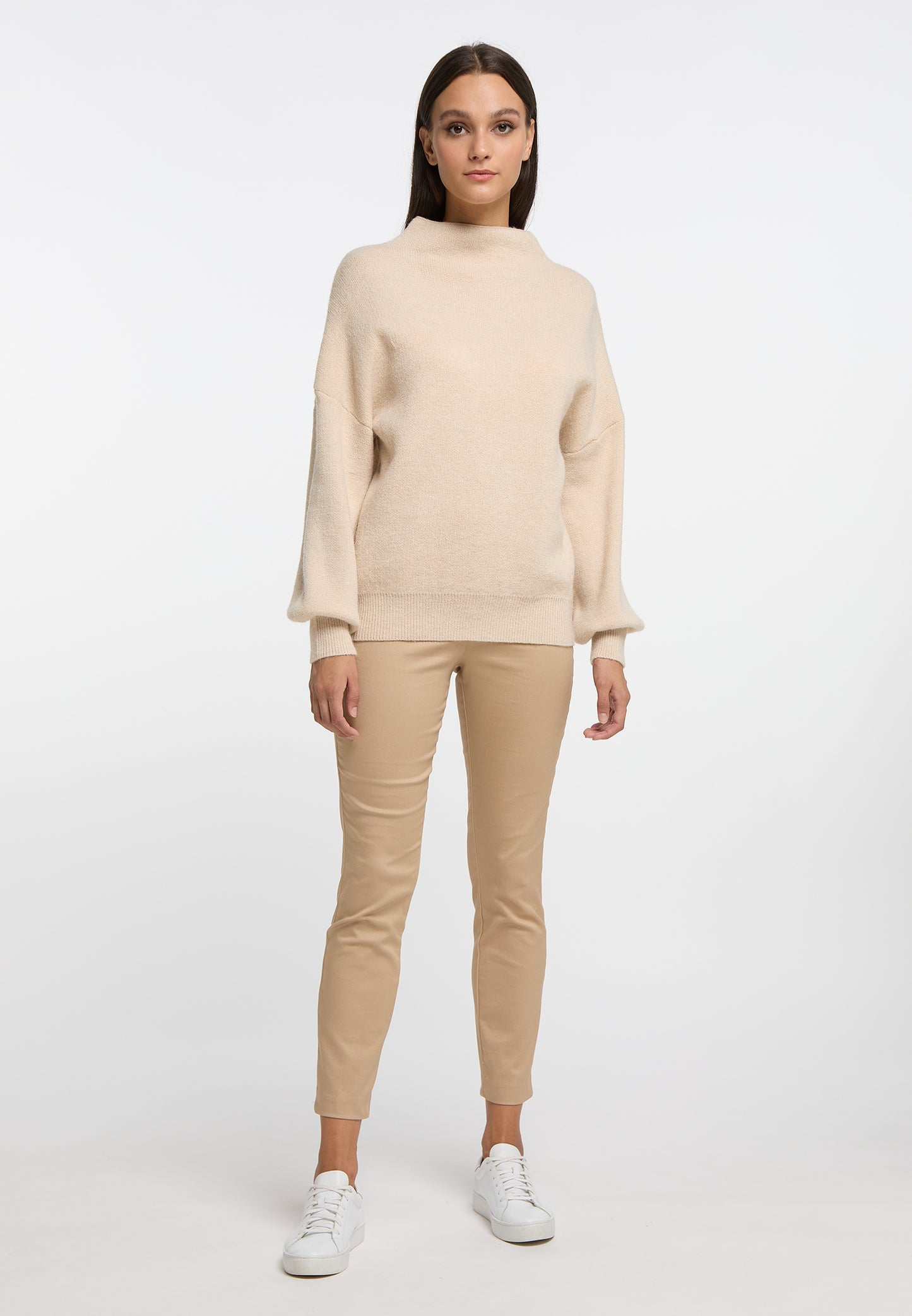 RISA Sweter damski oversize dzianina