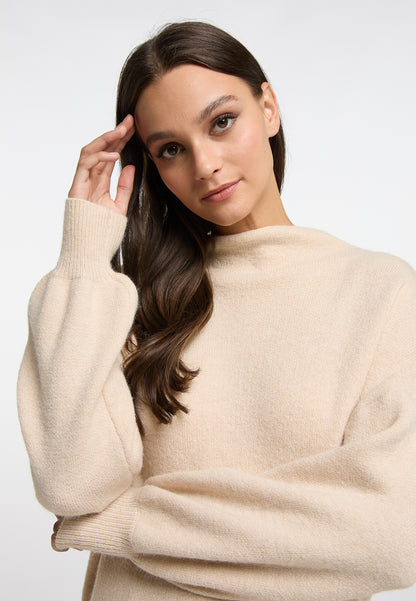 RISA Sweter damski oversize dzianina