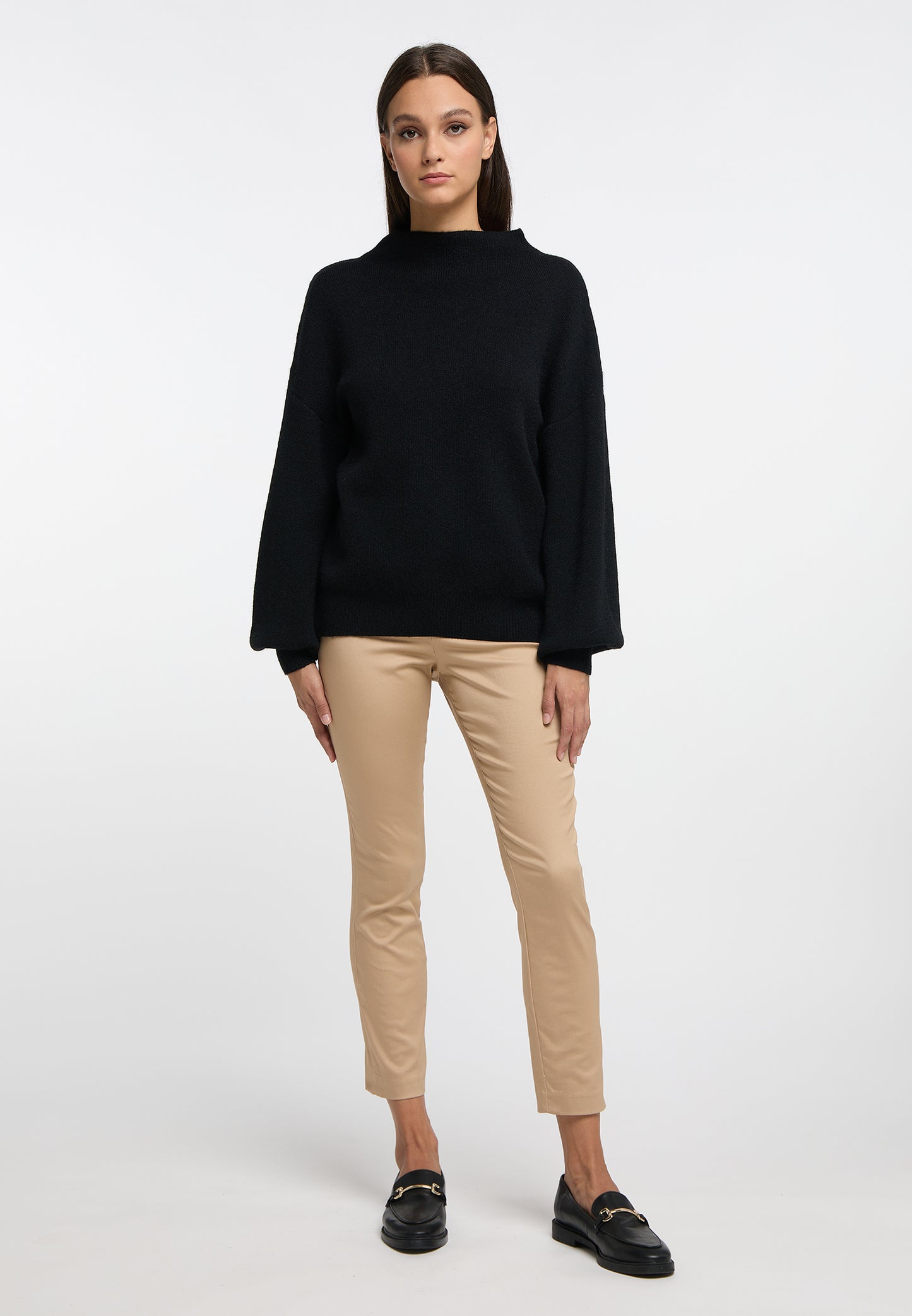 RISA Sweter damski oversize dzianina