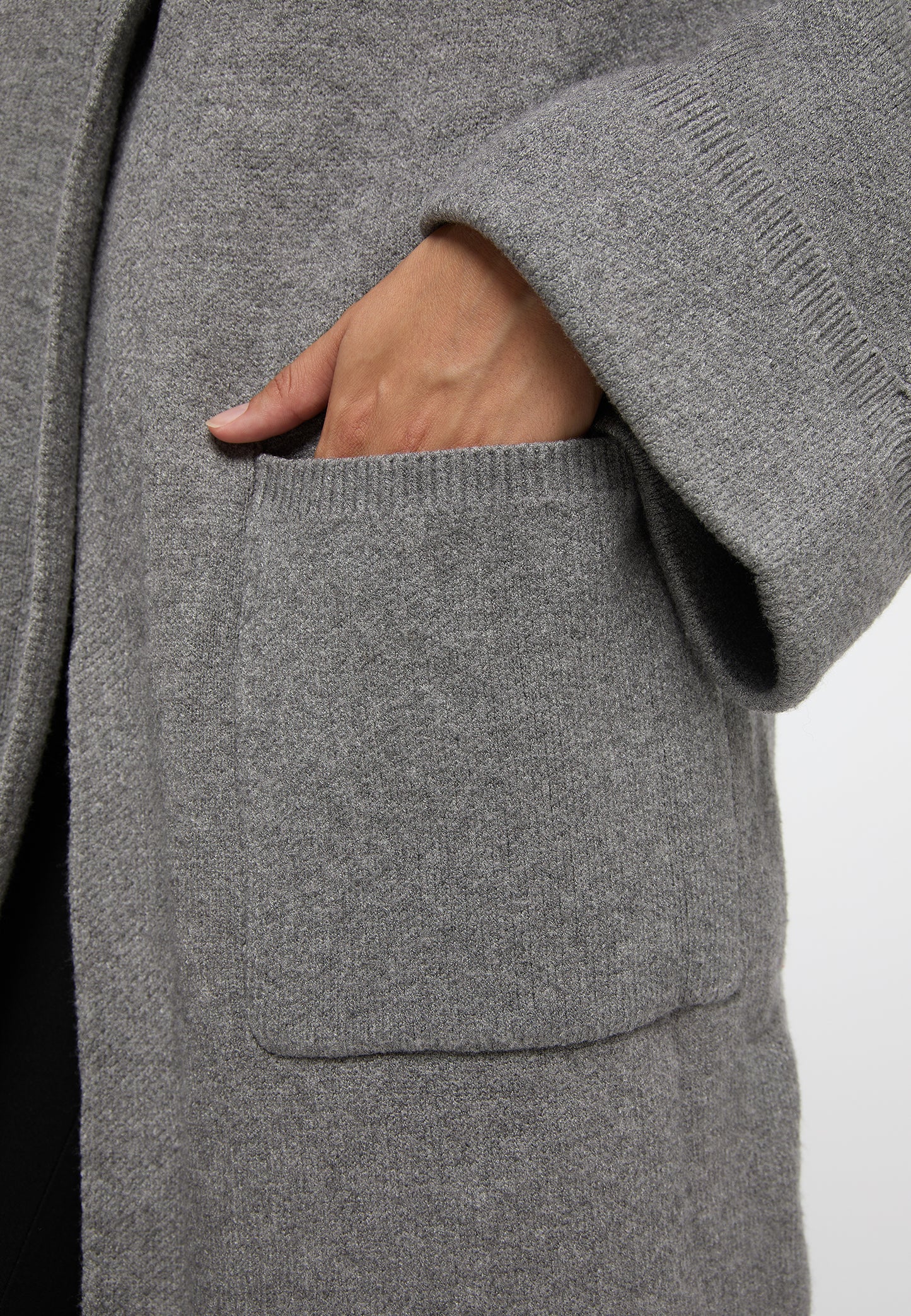 RISA Damen Strickjacke offen gestrickt