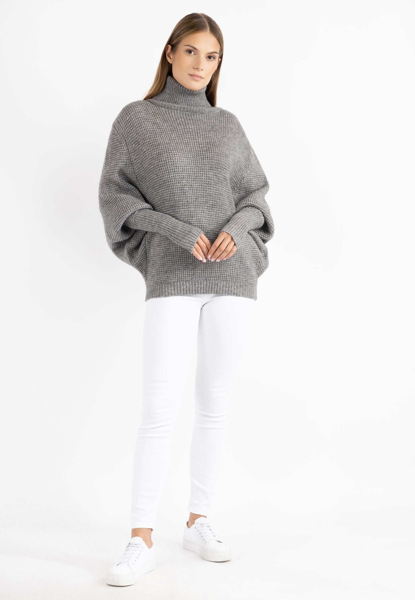 Dzianinowy sweter damski RISA