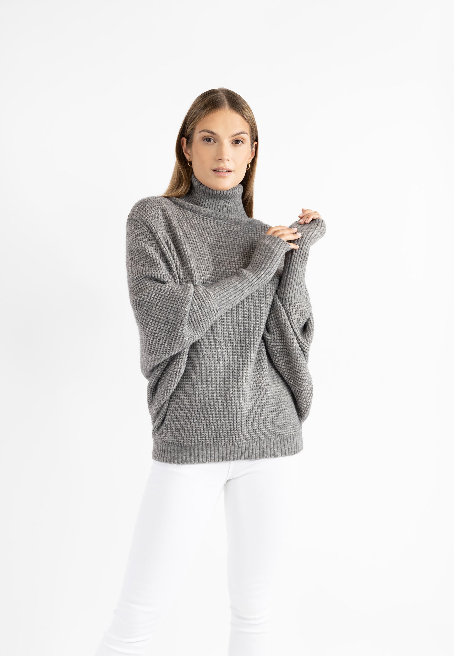 Dzianinowy sweter damski RISA