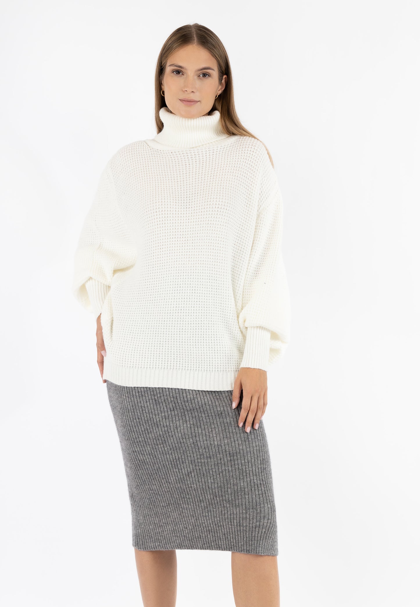 Dzianinowy sweter damski RISA