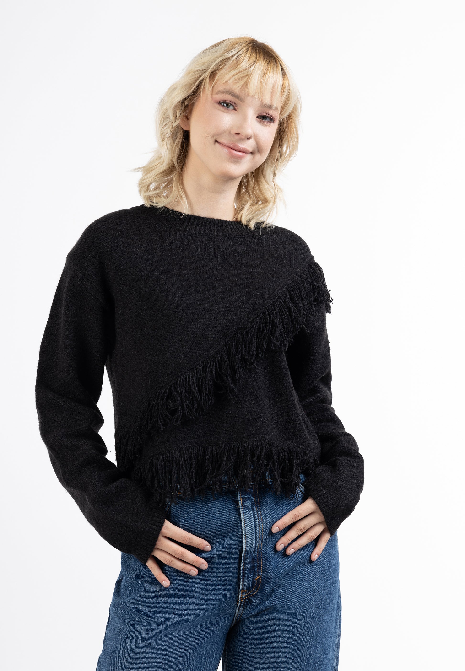 Dziany sweter damski IZIA