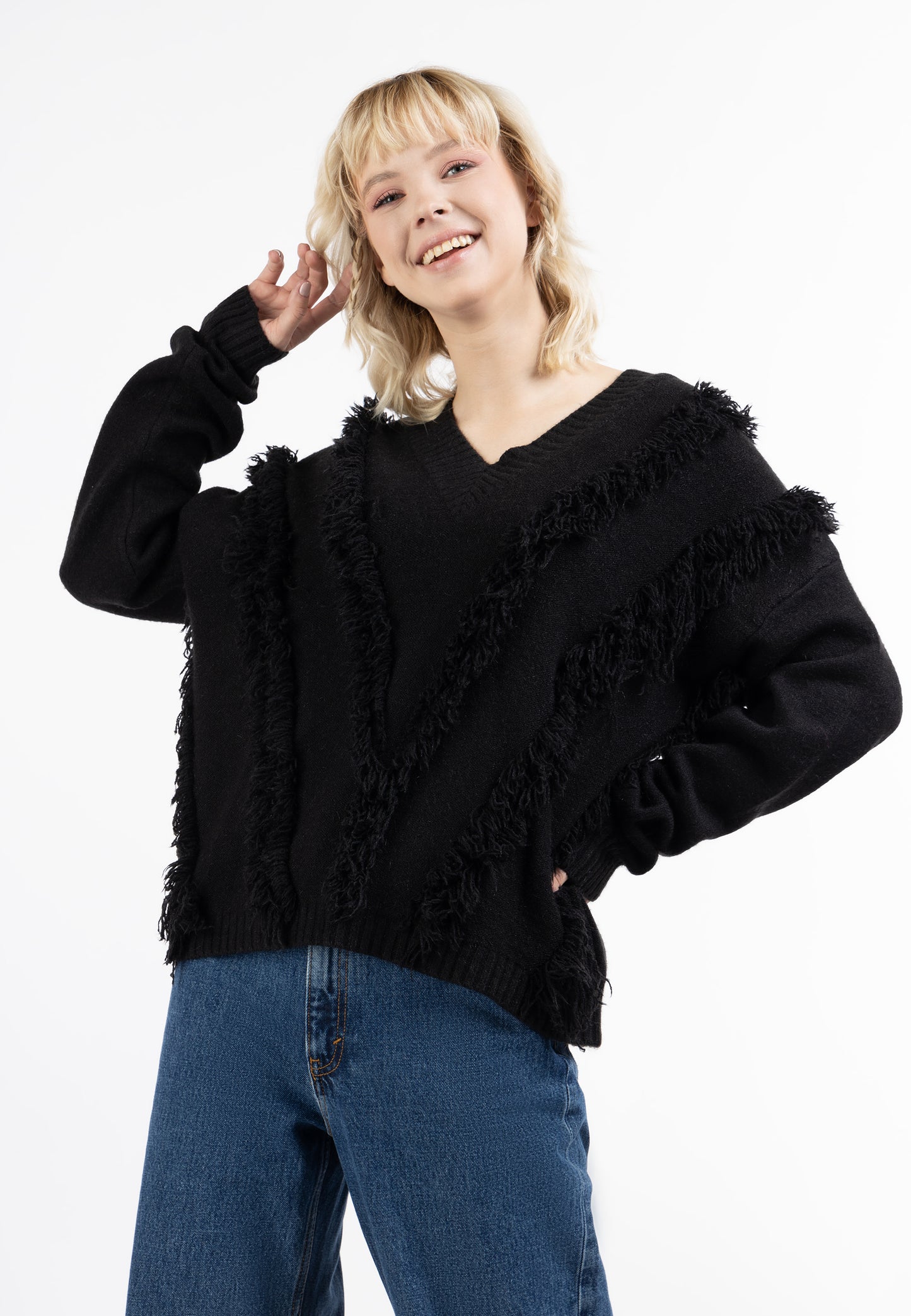 IZIA Women's Knitted Sweater