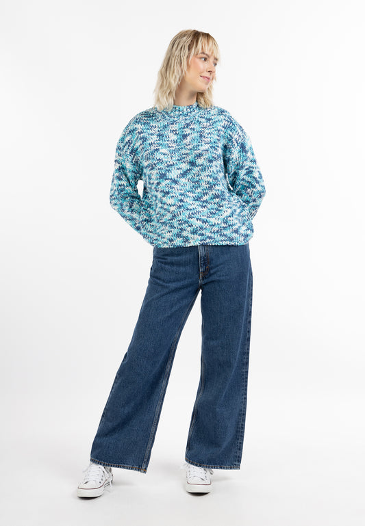 myMo Damen-Strickpullover