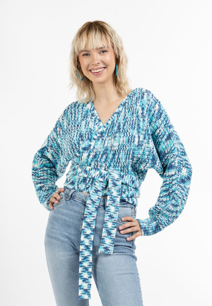 myMo Women's Knit Wrap Jacket