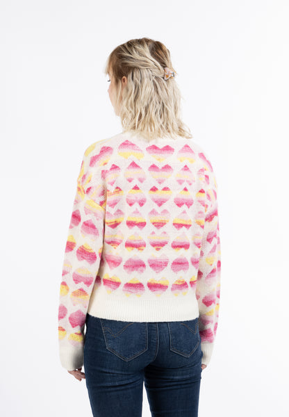 myMo Damen-Strickpullover