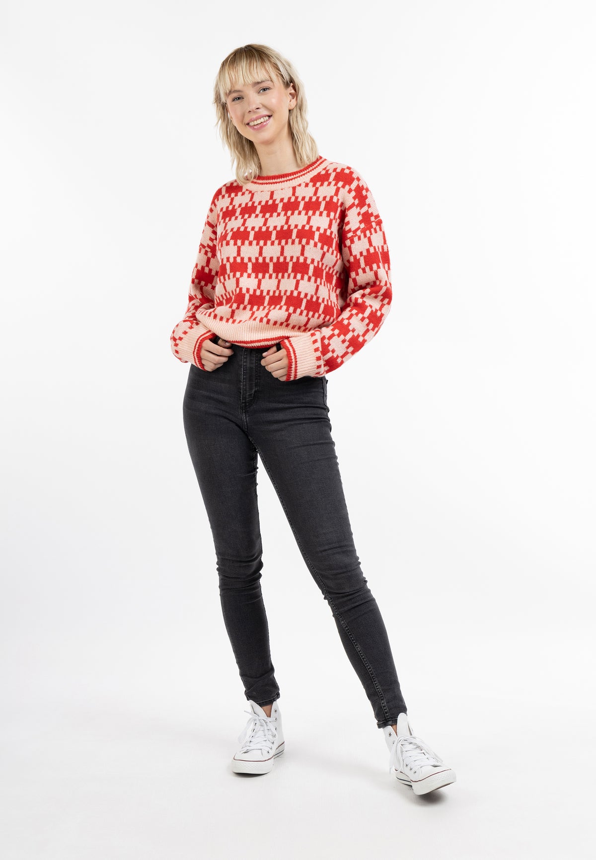 myMo Women's Knitted Sweater