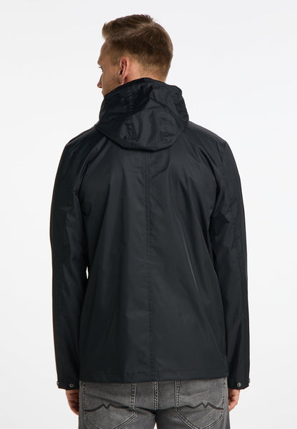 Mo Men's Rain Jacket With Interior Print