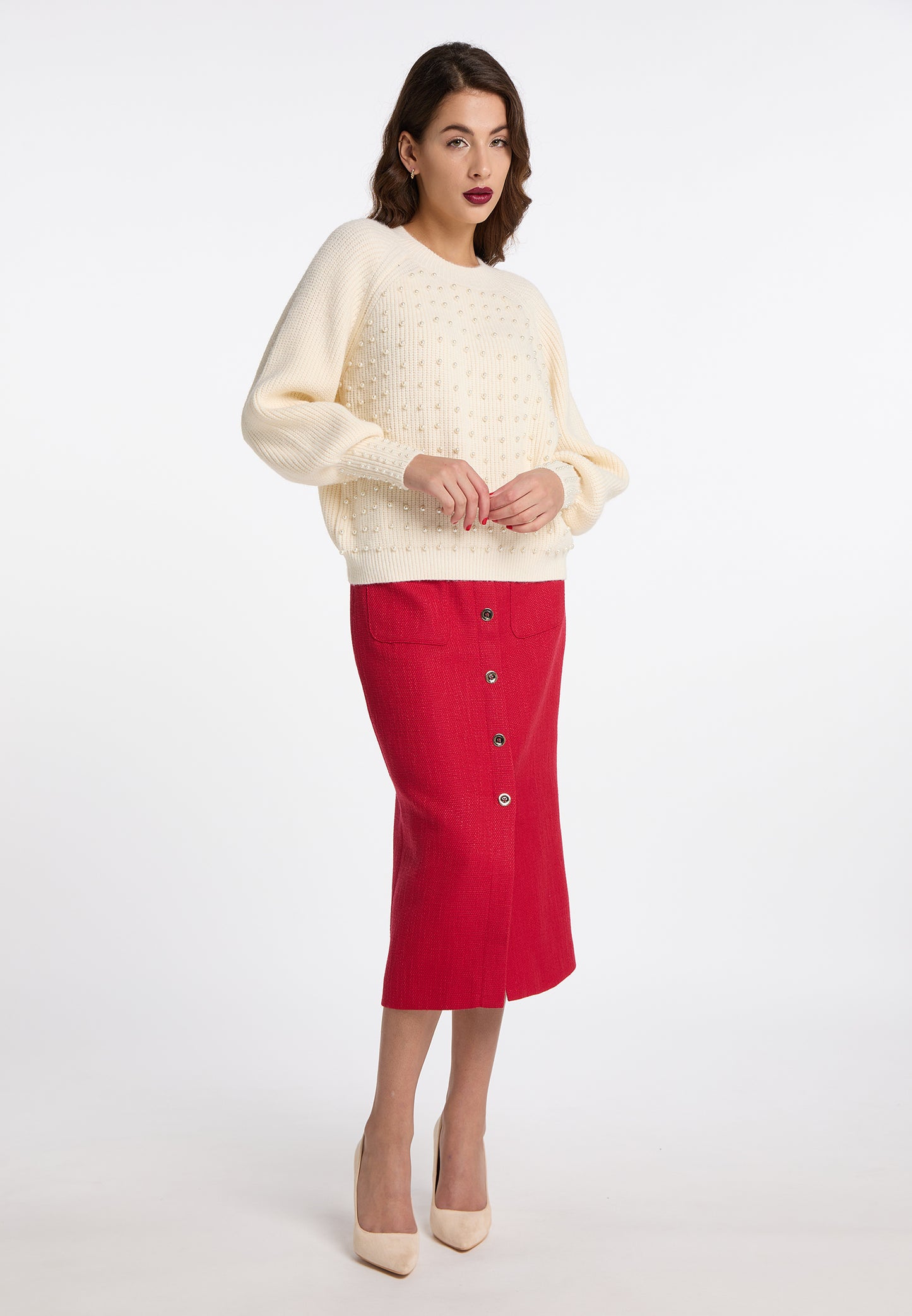 faina sweter damski dziany