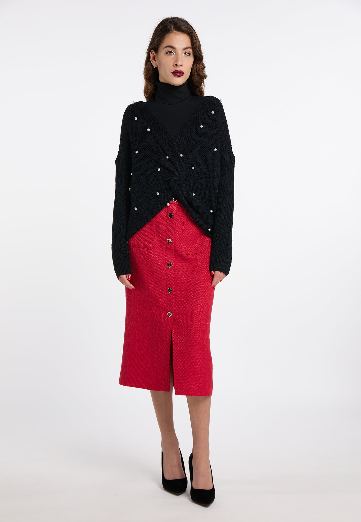 faina Damen-Strickpullover