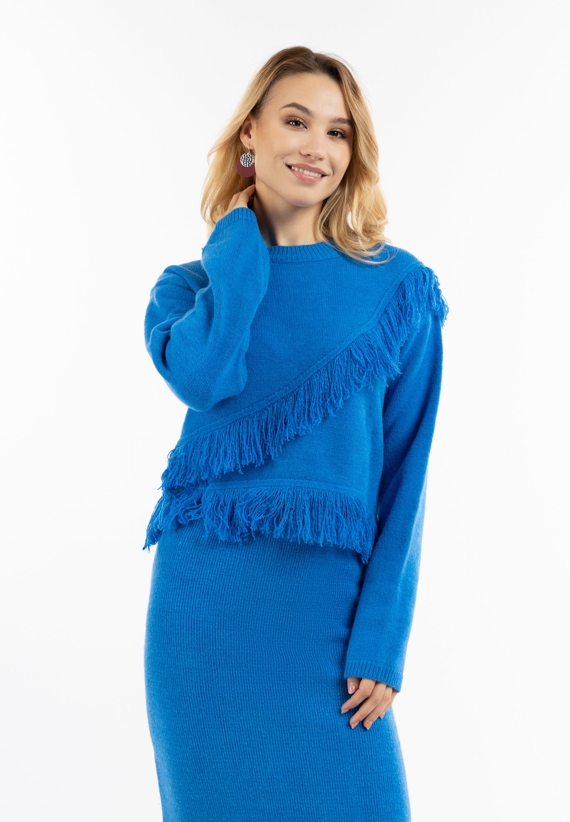 Dziany sweter damski IZIA