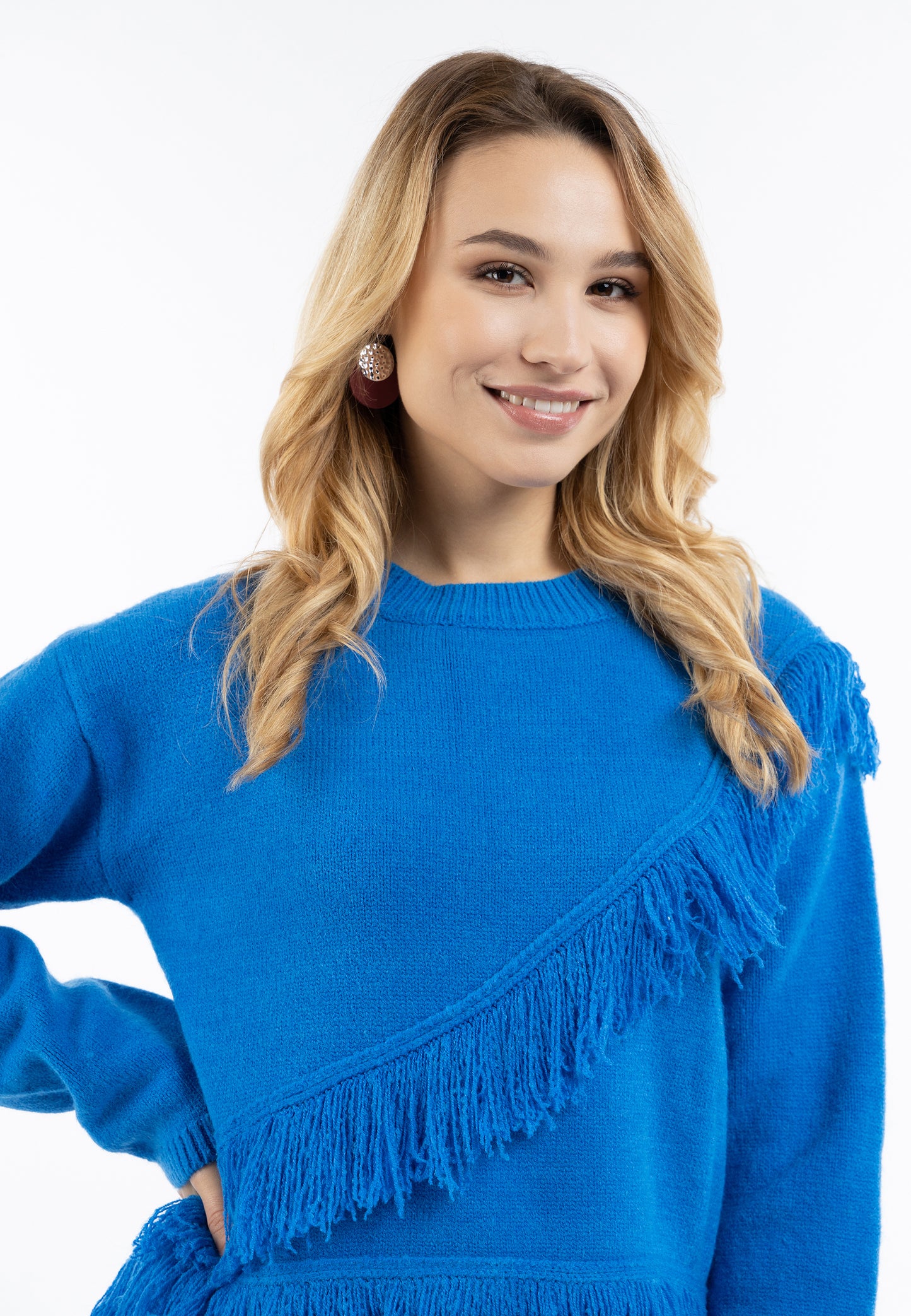 Dziany sweter damski IZIA
