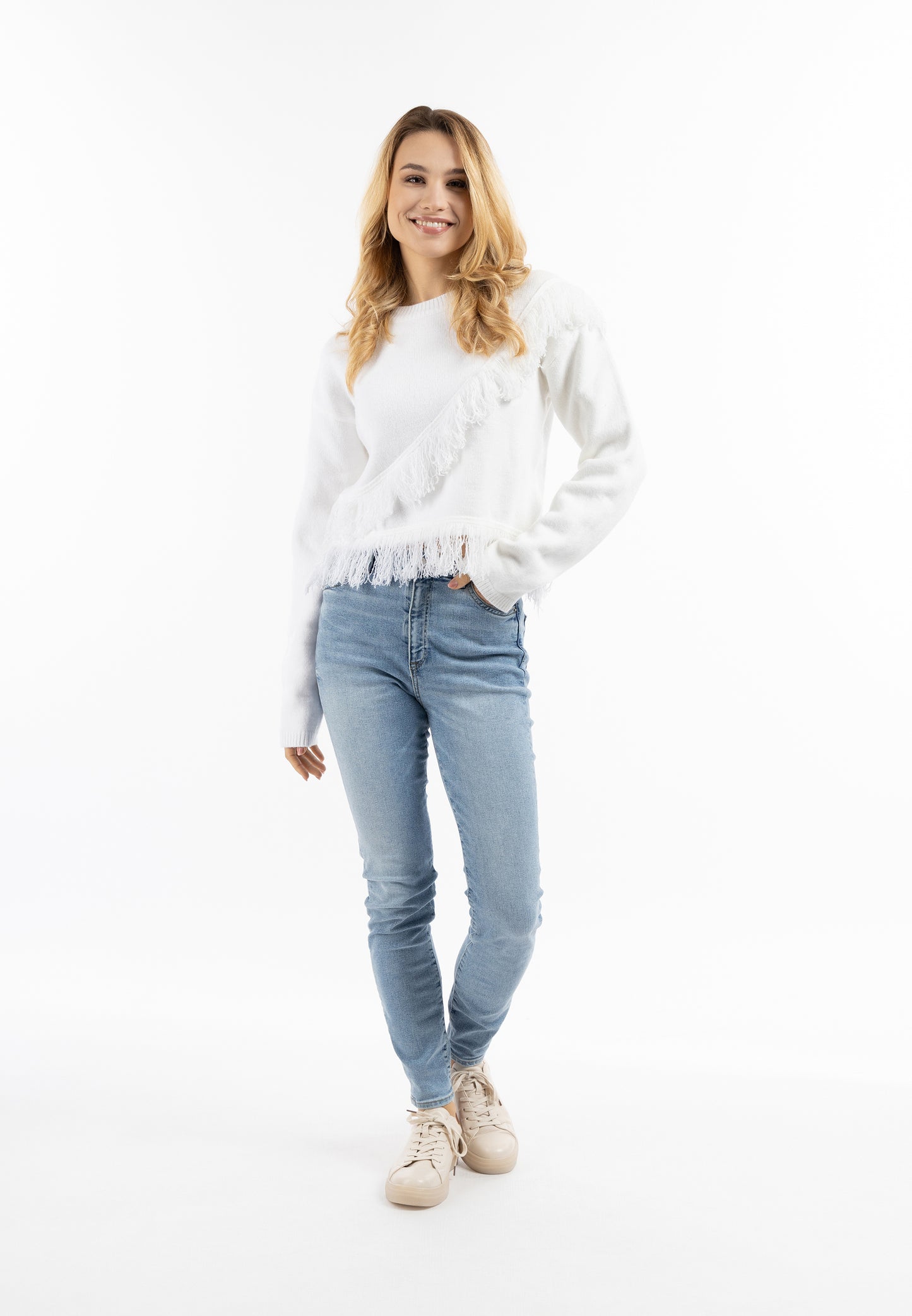 Dziany sweter damski IZIA