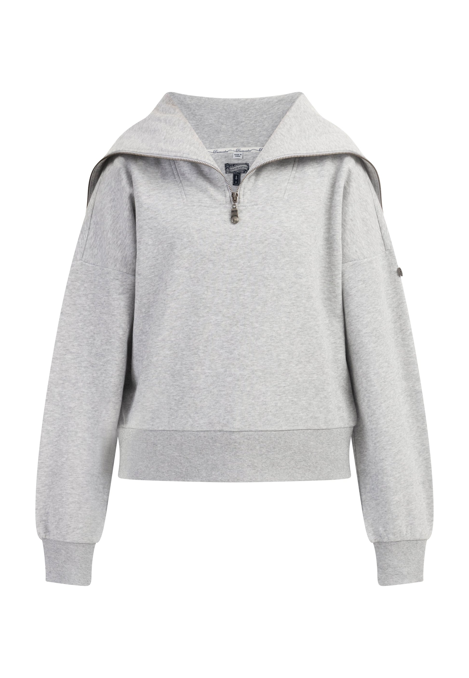 Dreimaster vintage Women's Oversize Troyer Sweater