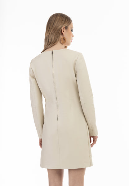 faina Lederkleid