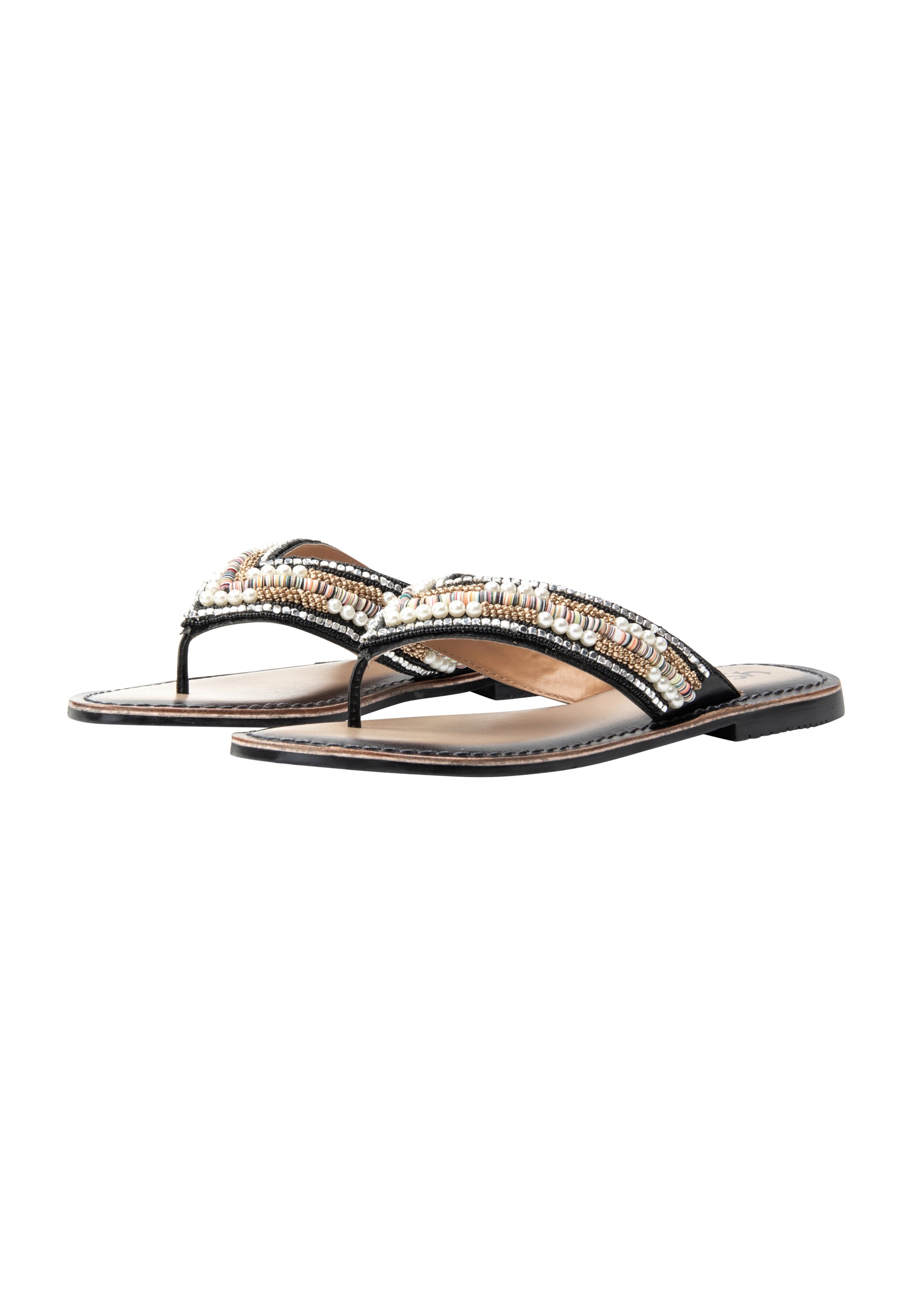 Alzou Women's Beaded Sandals