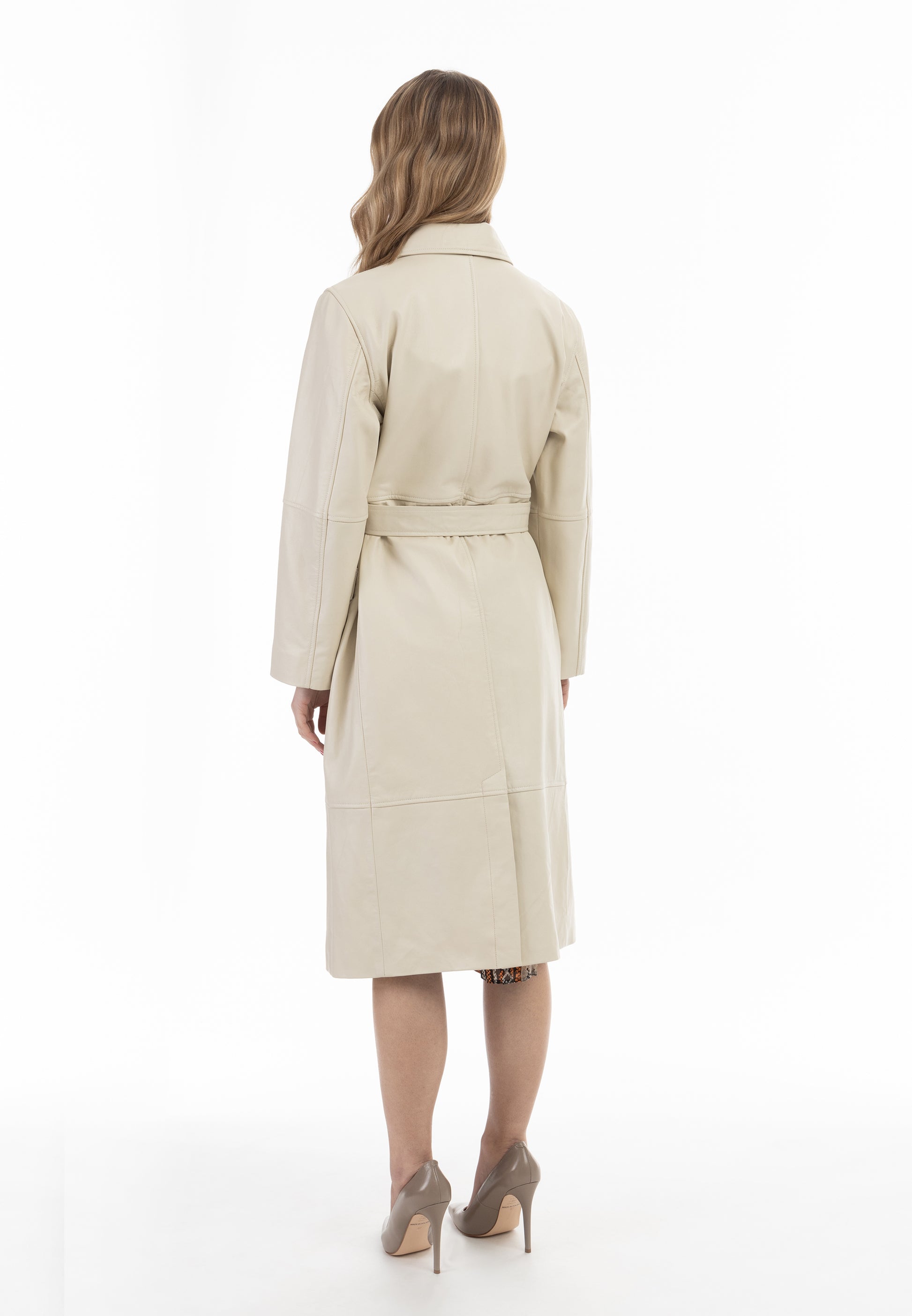 faina Damen Ledermantel