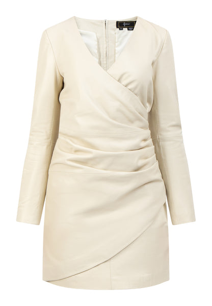 faina Lederkleid