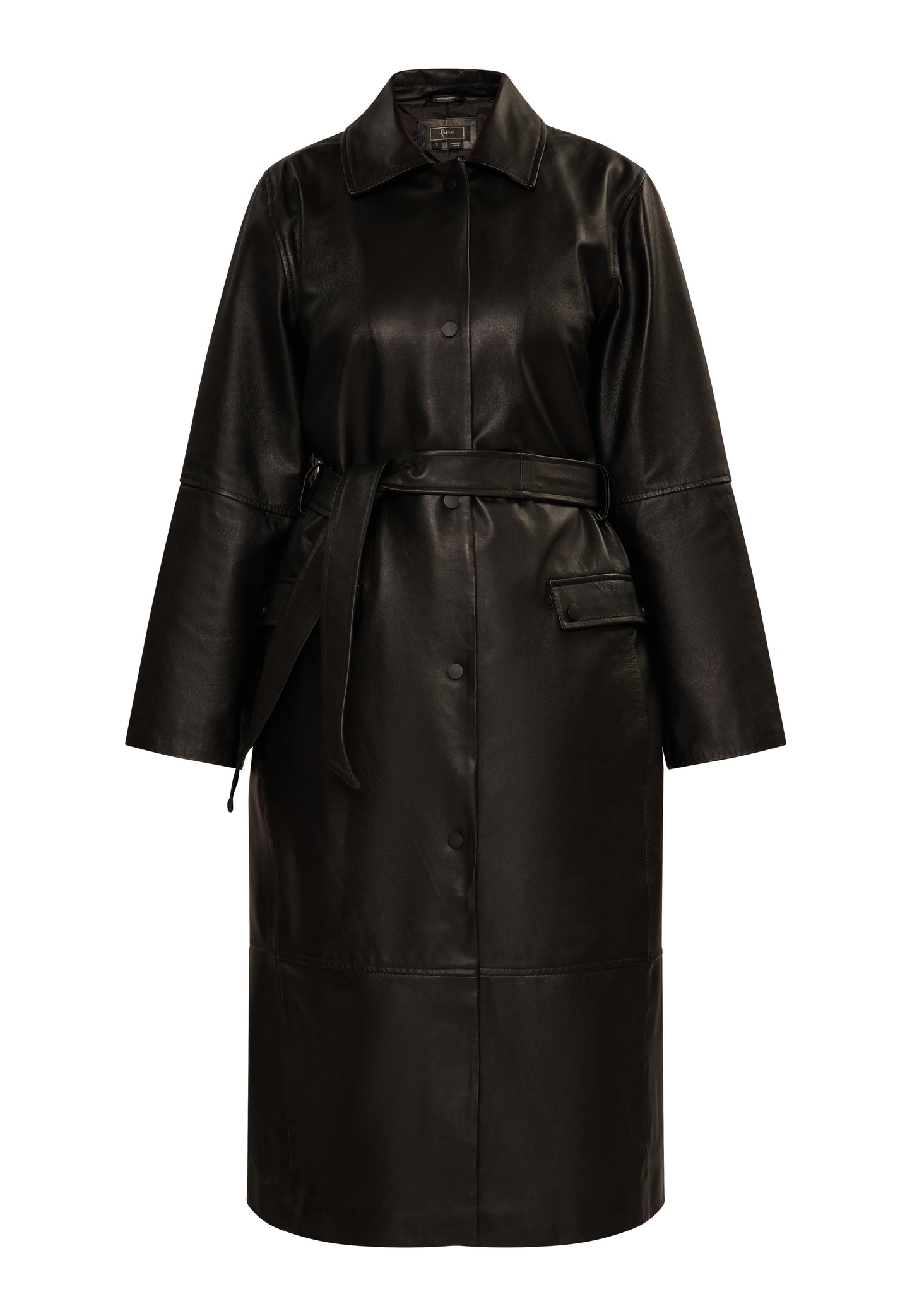 faina Damen Ledermantel