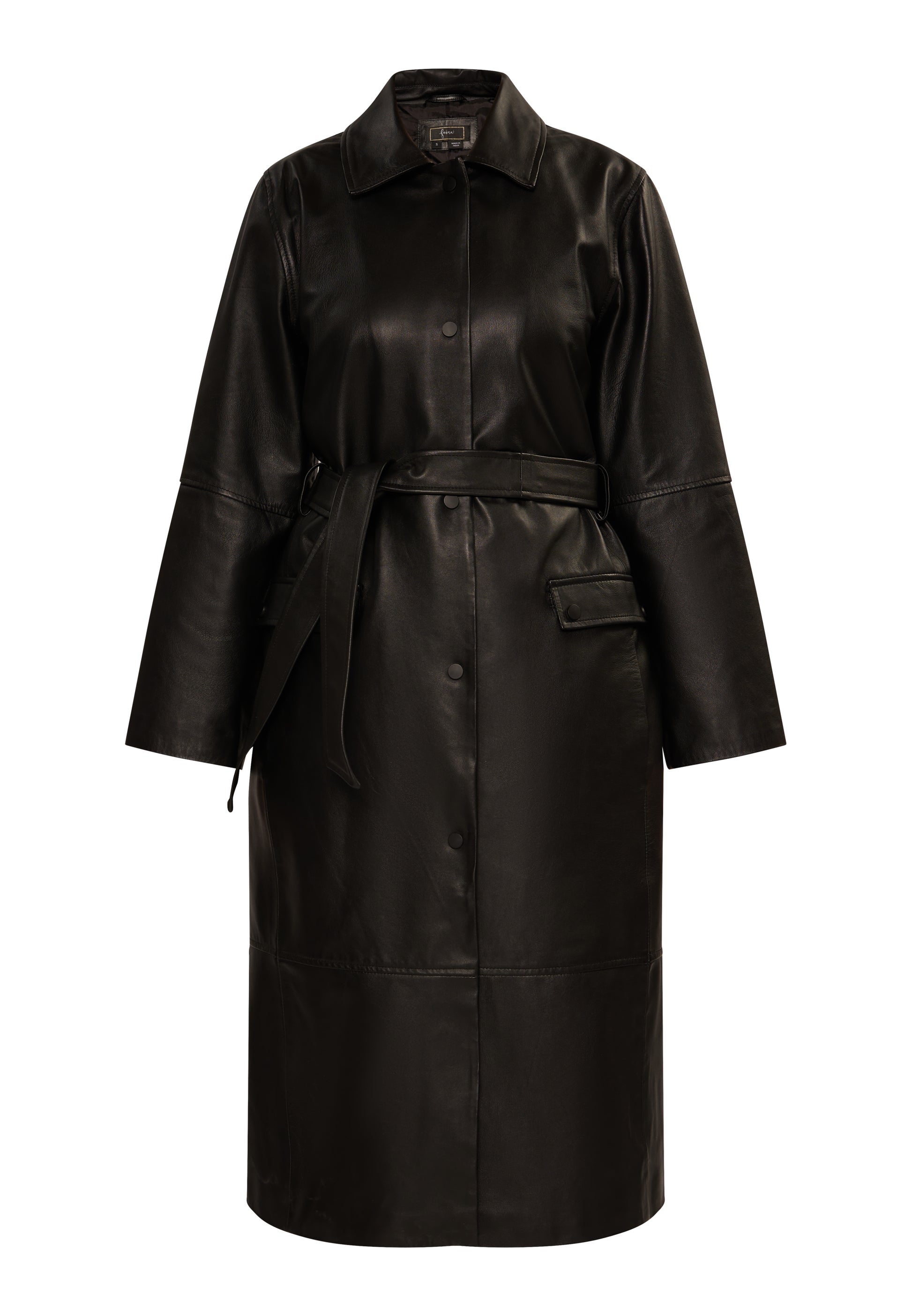 faina Damen Ledermantel
