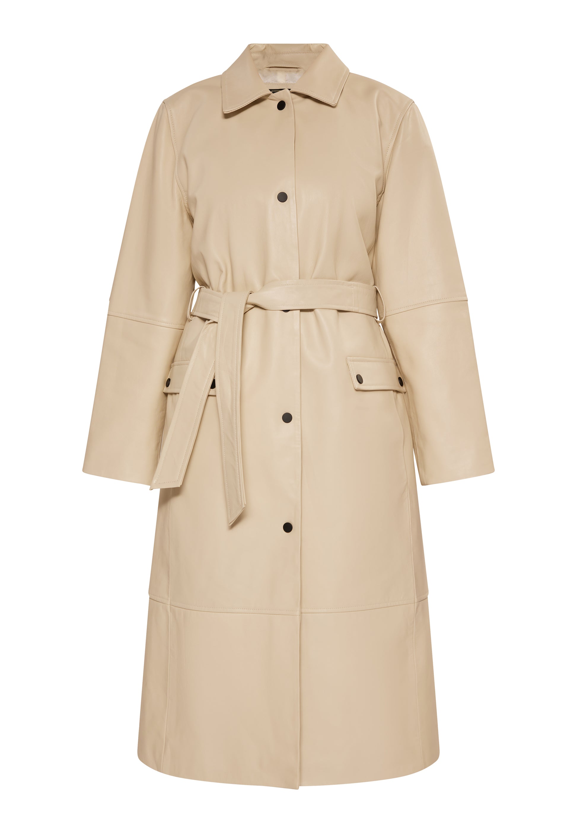faina Damen Ledermantel