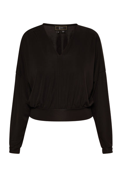 Faina Women's Cropped Long Sleeve Shirt