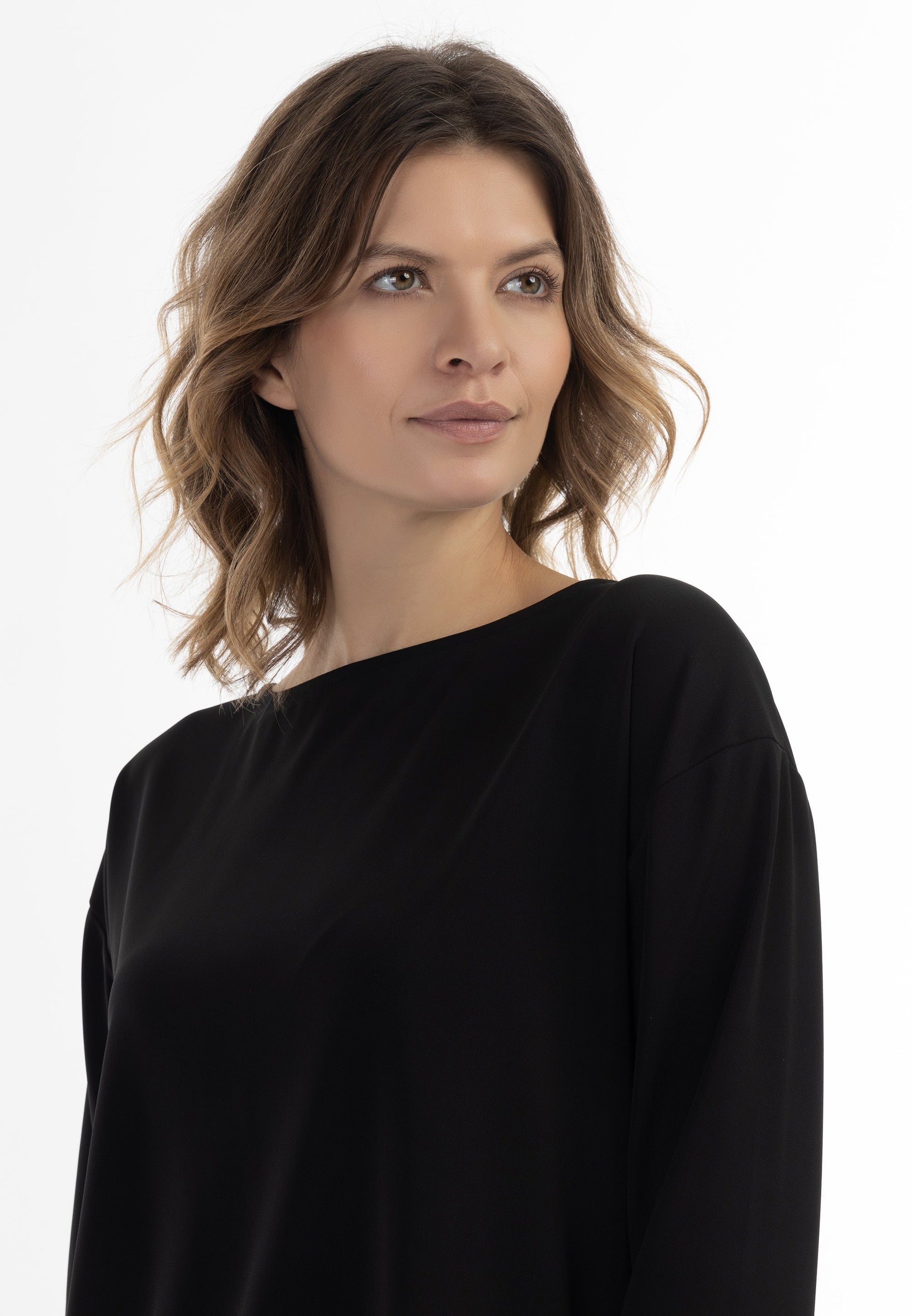 Usha black label Women's Long Sleeve Blouse