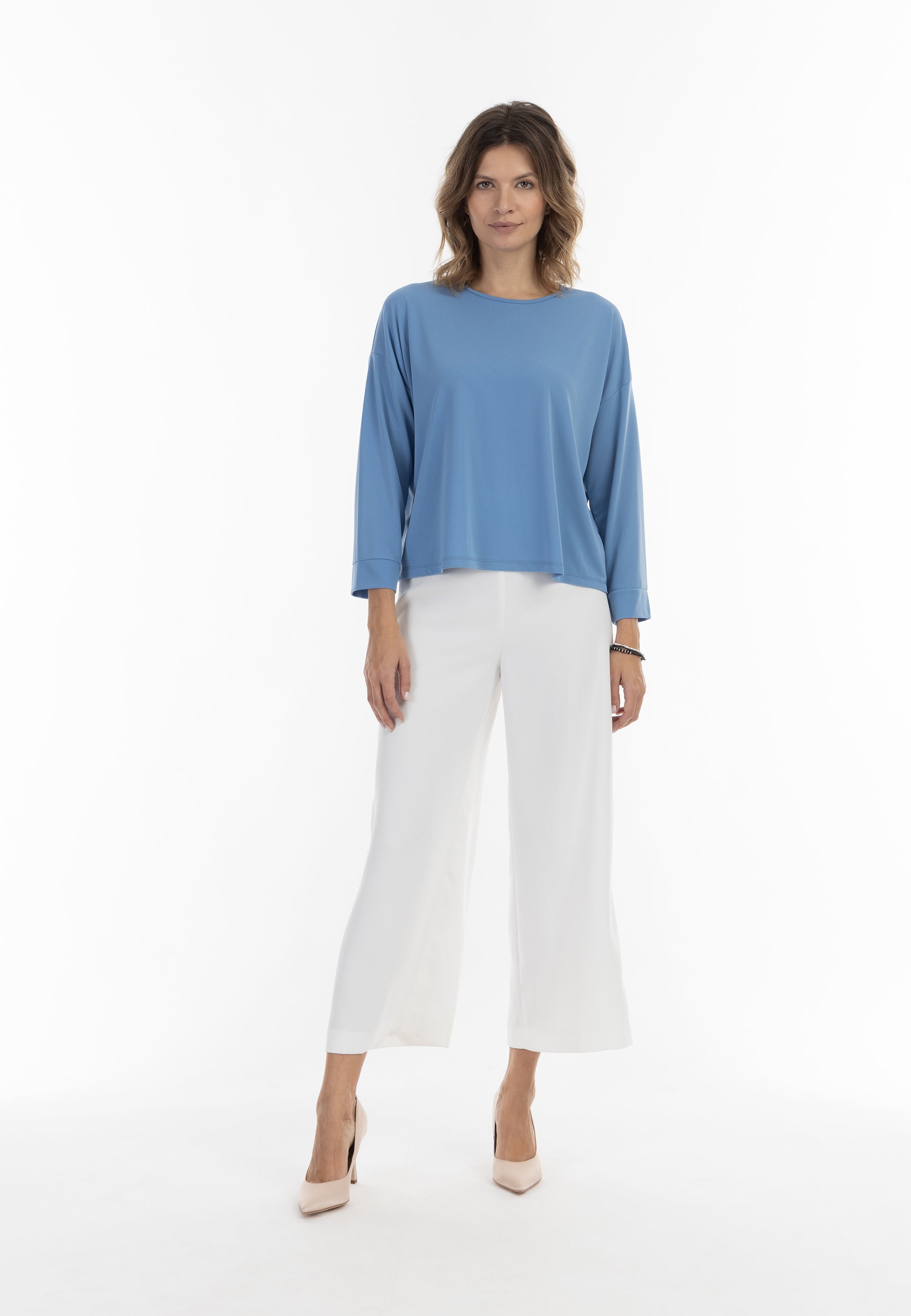 usha BLACK LABEL Women's Long Sleeve Blouse