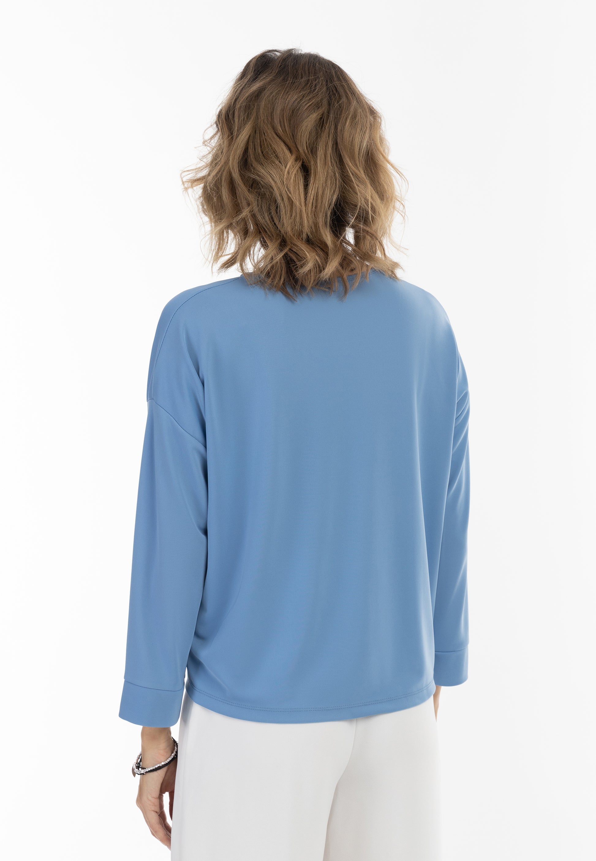 usha BLACK LABEL Women's Long Sleeve Blouse