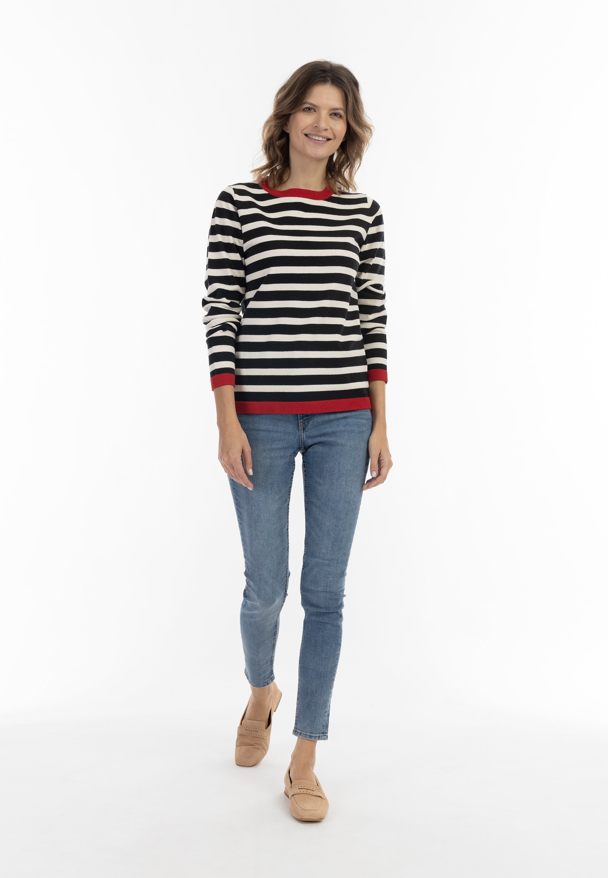 Sweter damski dzianina usha BLUE LABEL
