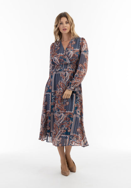 Albee Women's Paisley Print Maxi Dress
