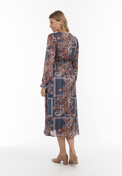 Jeona Women's Paisley Print Maxi Dress