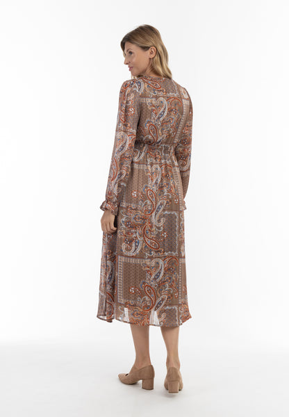 Albee Women's Paisley Print Maxi Dress