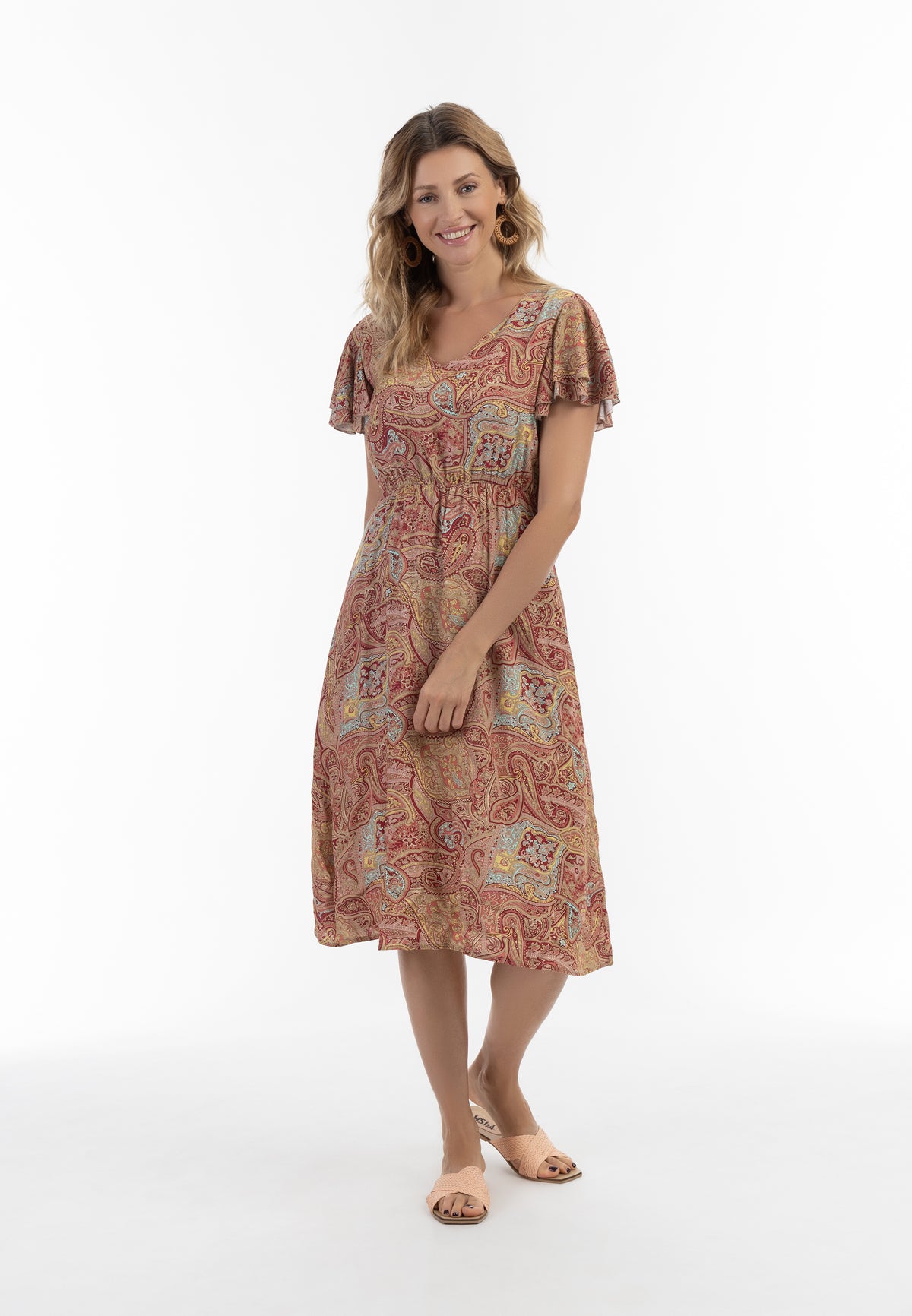 Gelya Women's Paisley Print Dress
