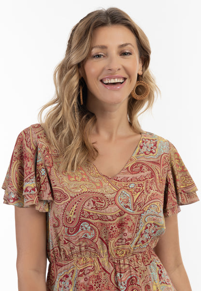 Gelya Women's Paisley Print Dress
