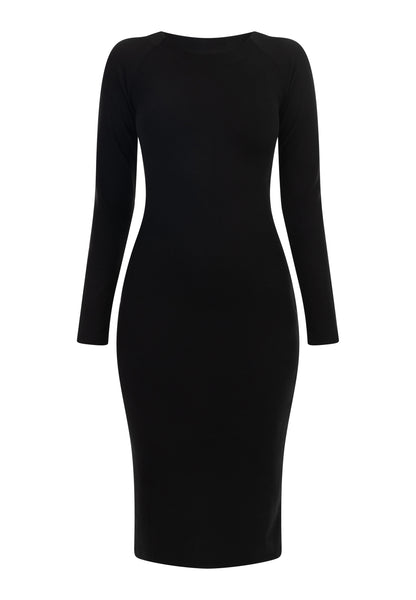 myMo AT NIGHT Women's Long Sleeve Midi Dress
