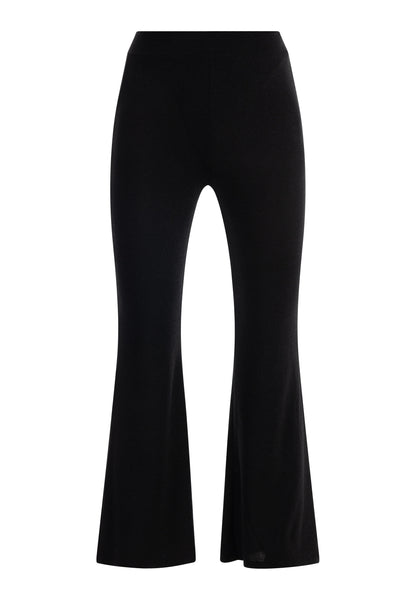 faina Damen-Jersey-Hose mit glänzendem Garn