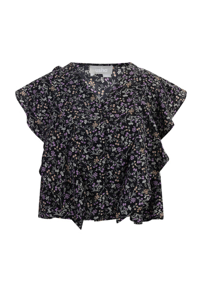 Jeona Women's Short Sleeve Blouse
