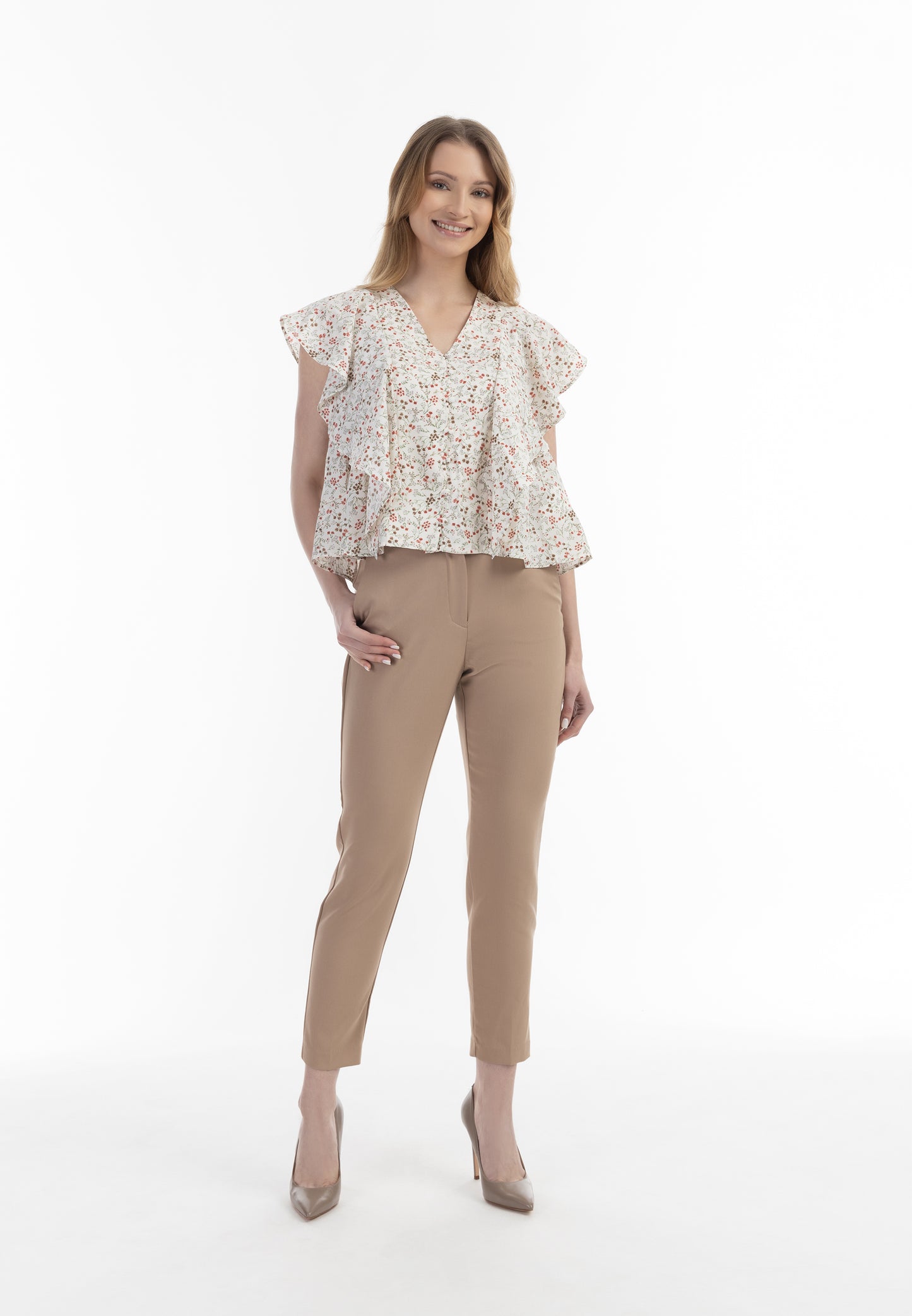 Albee Women's Short Sleeve Blouse