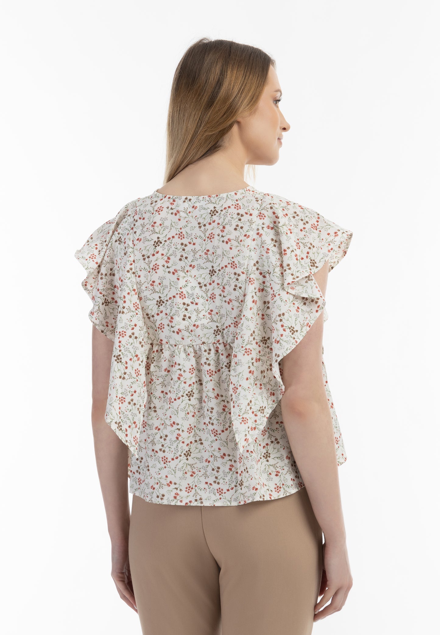 Jeona Women's Short Sleeve Blouse