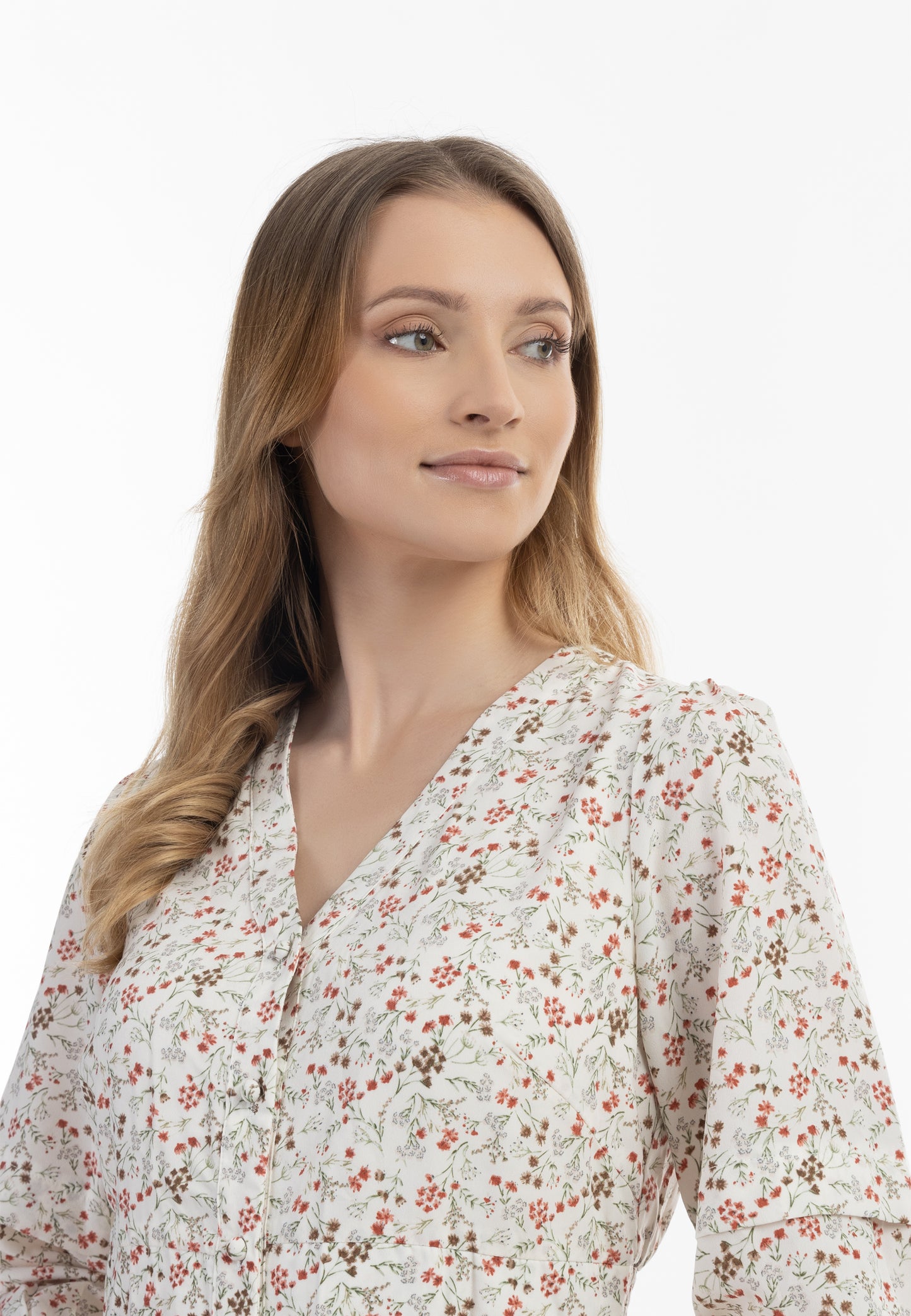 Albee Women's Floral Print Midi Dress